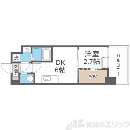 セレニテ新大阪エクラの物件間取画像